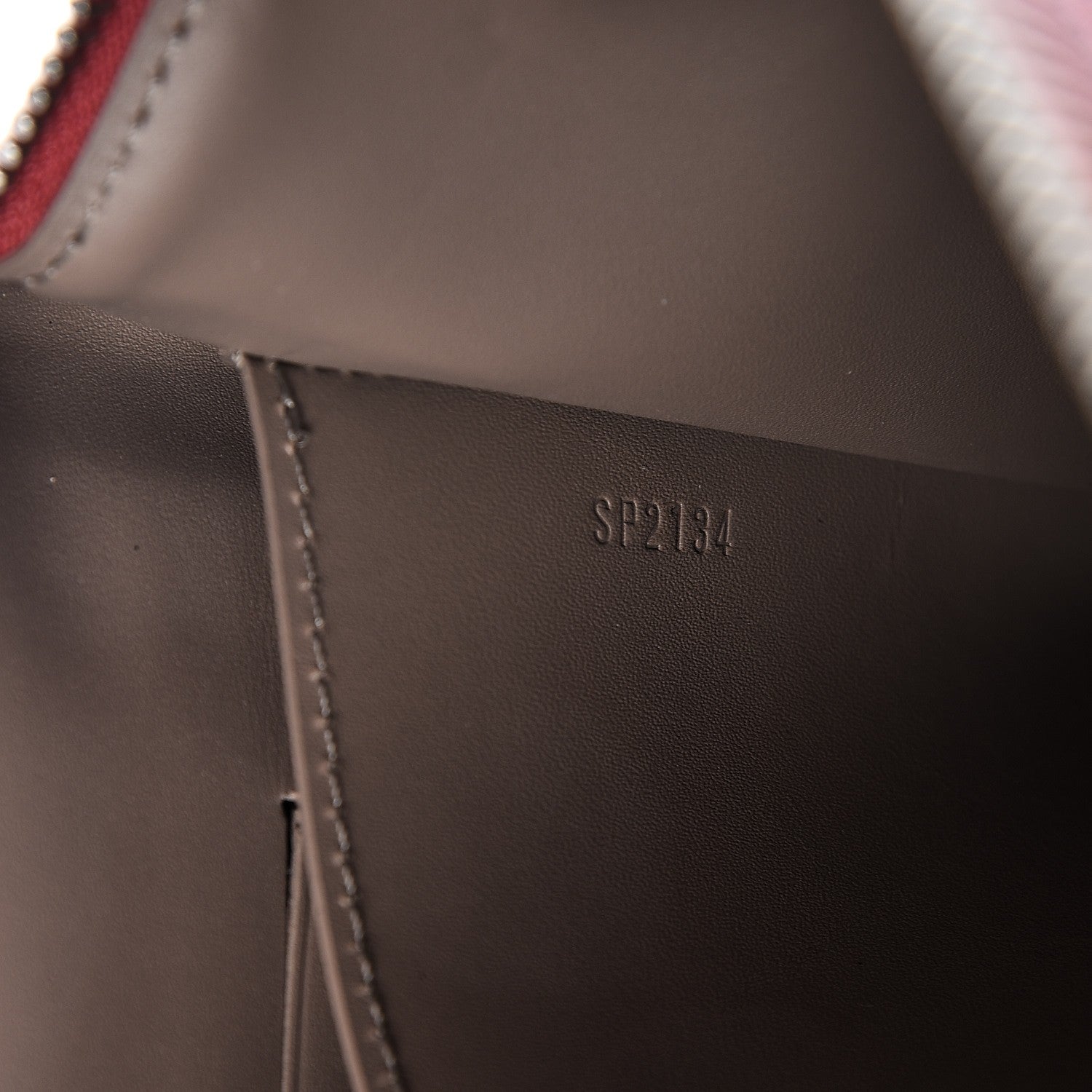 Louis Vuitton Monogram Veau Cachemire Framboise 9 of 10