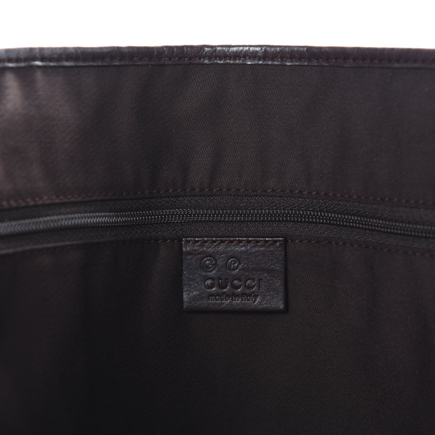 Guccissima Large Tote Bronze