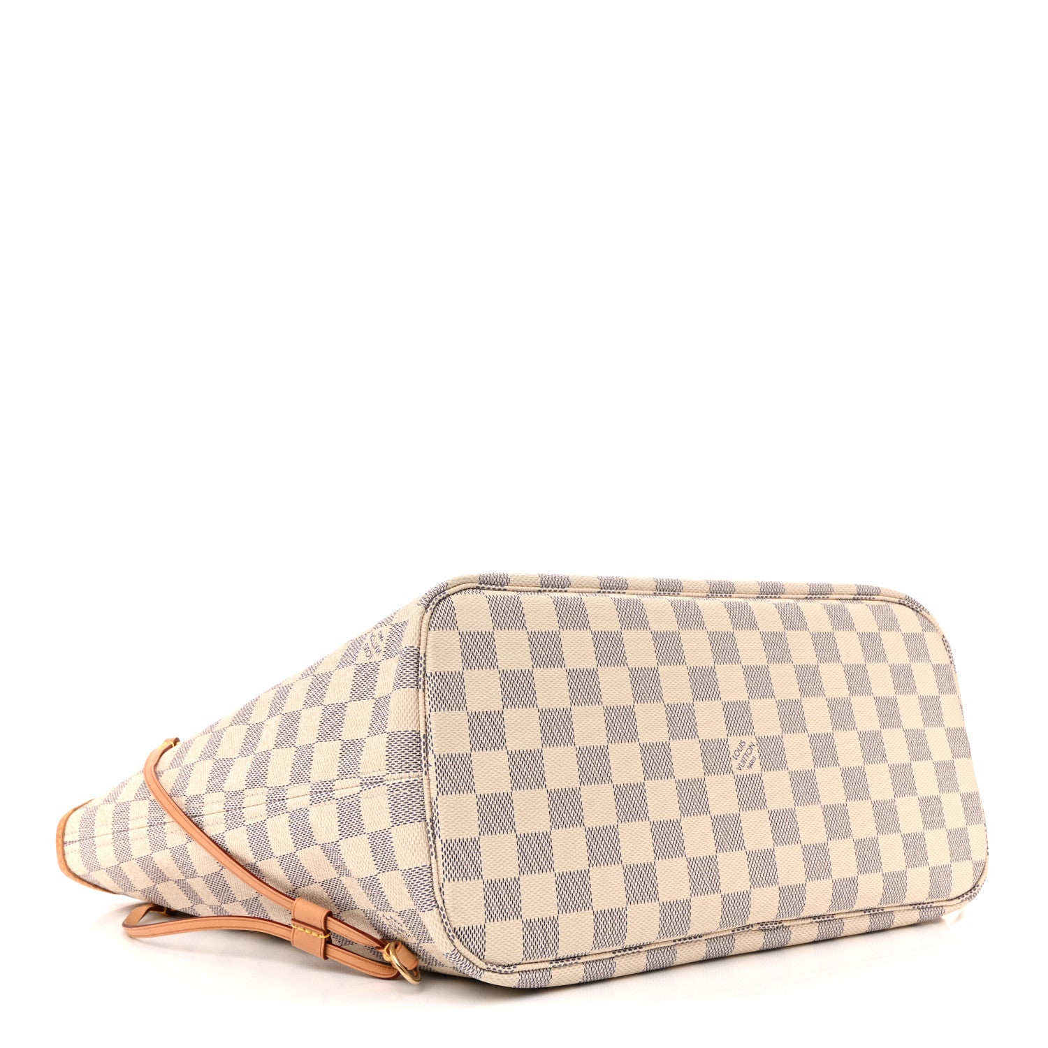 Louis Vuitton Damier Azur Neo Neverfull MM Rose Ballerine 4 of 13