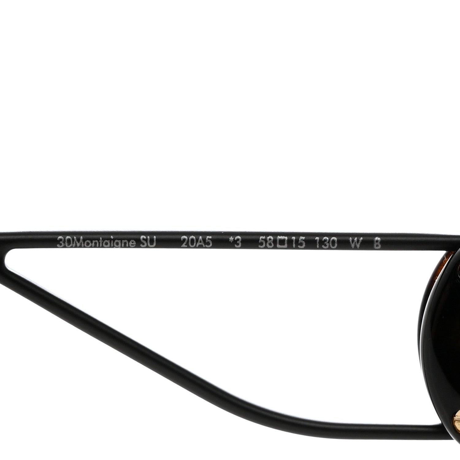Christian Dior Square 30 Montaigne Sunglasses Havana 5 of 12