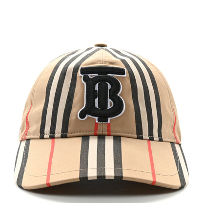 Burberry Cotton Vintage Check Monogram Baseball Hat M Archive Beige 3 of 8