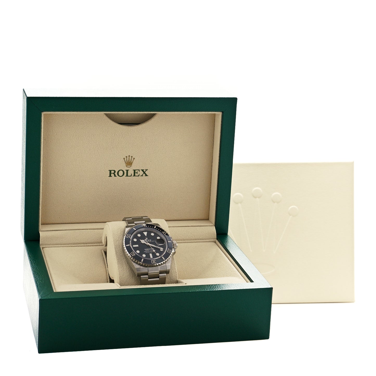 Stainless Steel 41mm Oyster Perpetual Submariner Date Watch Black 126610LN
