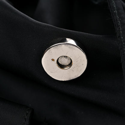 Prada Tessuto Nylon Saffiano Medium Backpack Black 11 of 16
