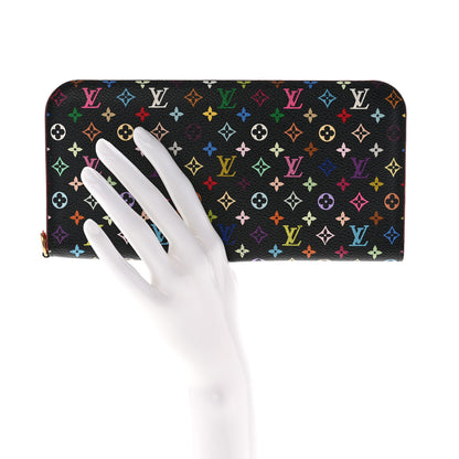 Louis Vuitton Monogram Multicolor Insolite Wallet Black Grenade 2 of 10