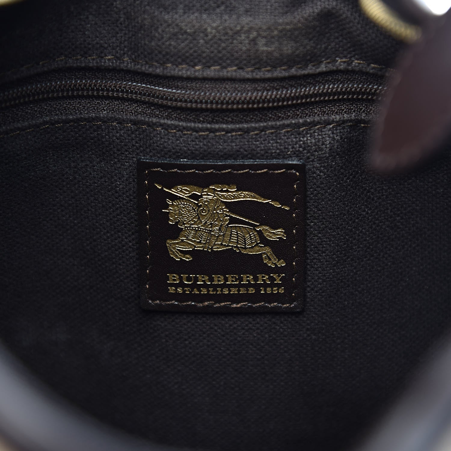 Burberry Haymarket Check Brooklyn Hobo Chocolate 6 of 11