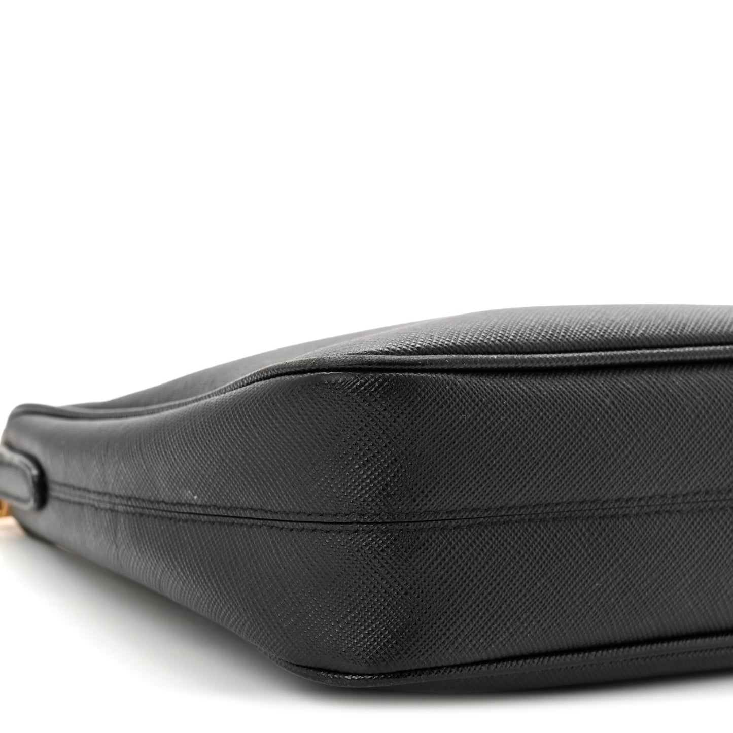 Saffiano Lux Re-Edition 2005 Shoulder Bag Black