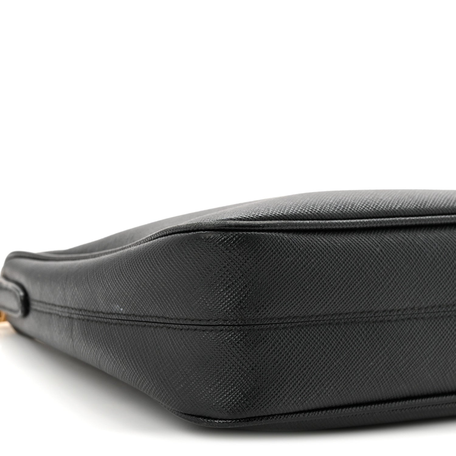 Prada Saffiano Lux Re-Edition 2005 Shoulder Bag Black 10 of 11