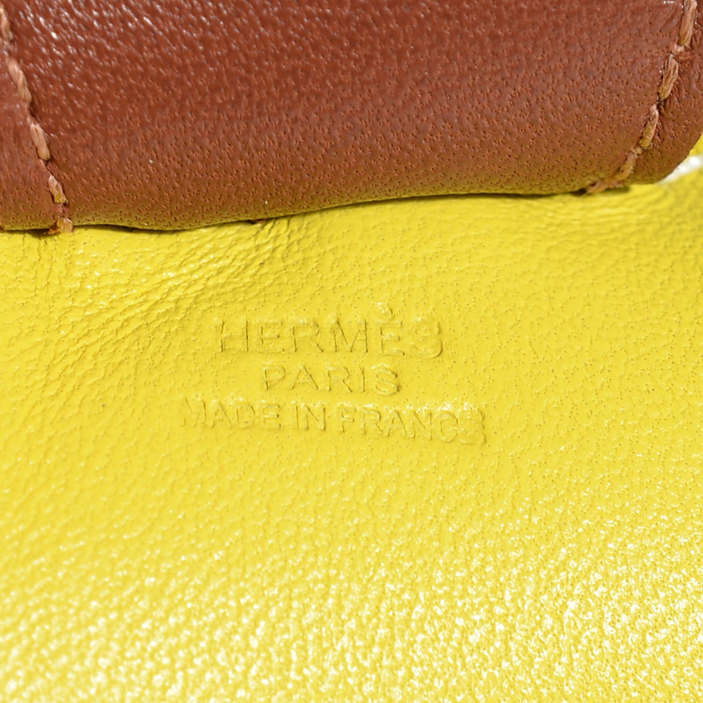 Milo Lambskin Grigri Rodeo Horse Bag Charm MM Lime Menthe Fauve