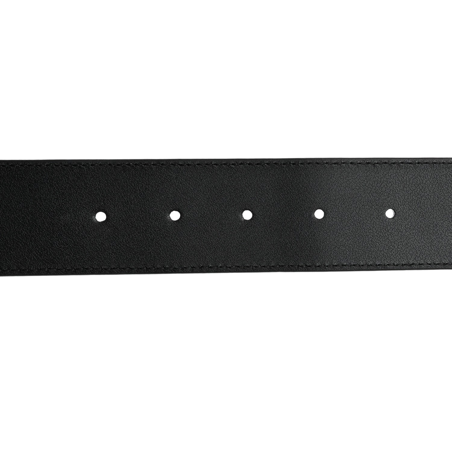 Gucci Calfskin Double G 40mm Belt 80 32 Black 4 of 5