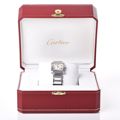 Cartier Stainless Steel 25mm Tank Francaise Quartz Watch 9 of 9