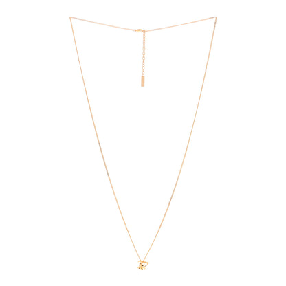 Saint Laurent Metal Opyum Twist Necklace Gold 3 of 4