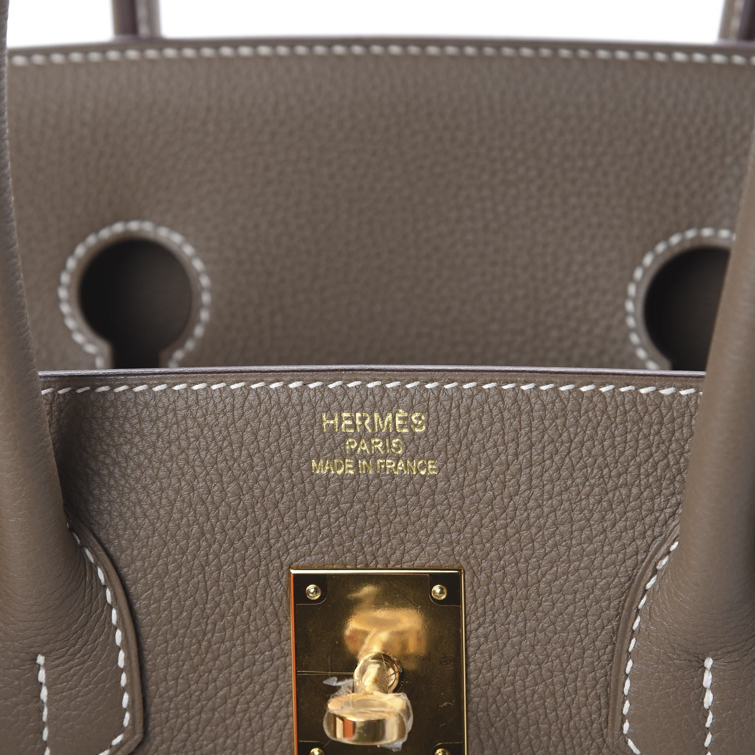 Hermes Togo Birkin 35 Etoupe 7 of 8