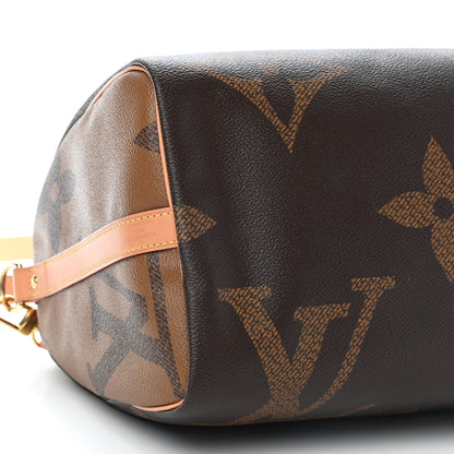 Louis Vuitton Reverse Monogram Giant Speedy Bandouliere 30 7 of 8
