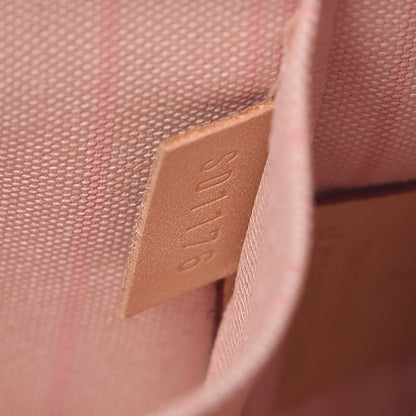 Louis Vuitton Damier Azur Neverfull MM GM Pochette Rose Ballerine 8 of 9