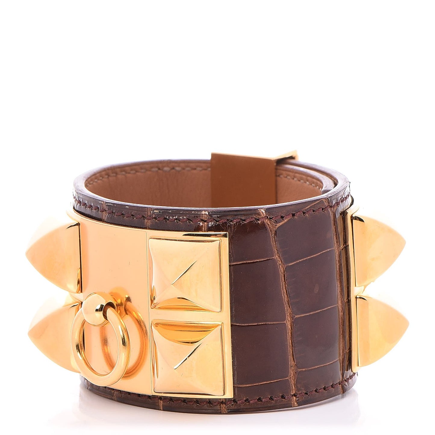 Shiny Alligator Collier De Chien CDC Bracelet S Miel