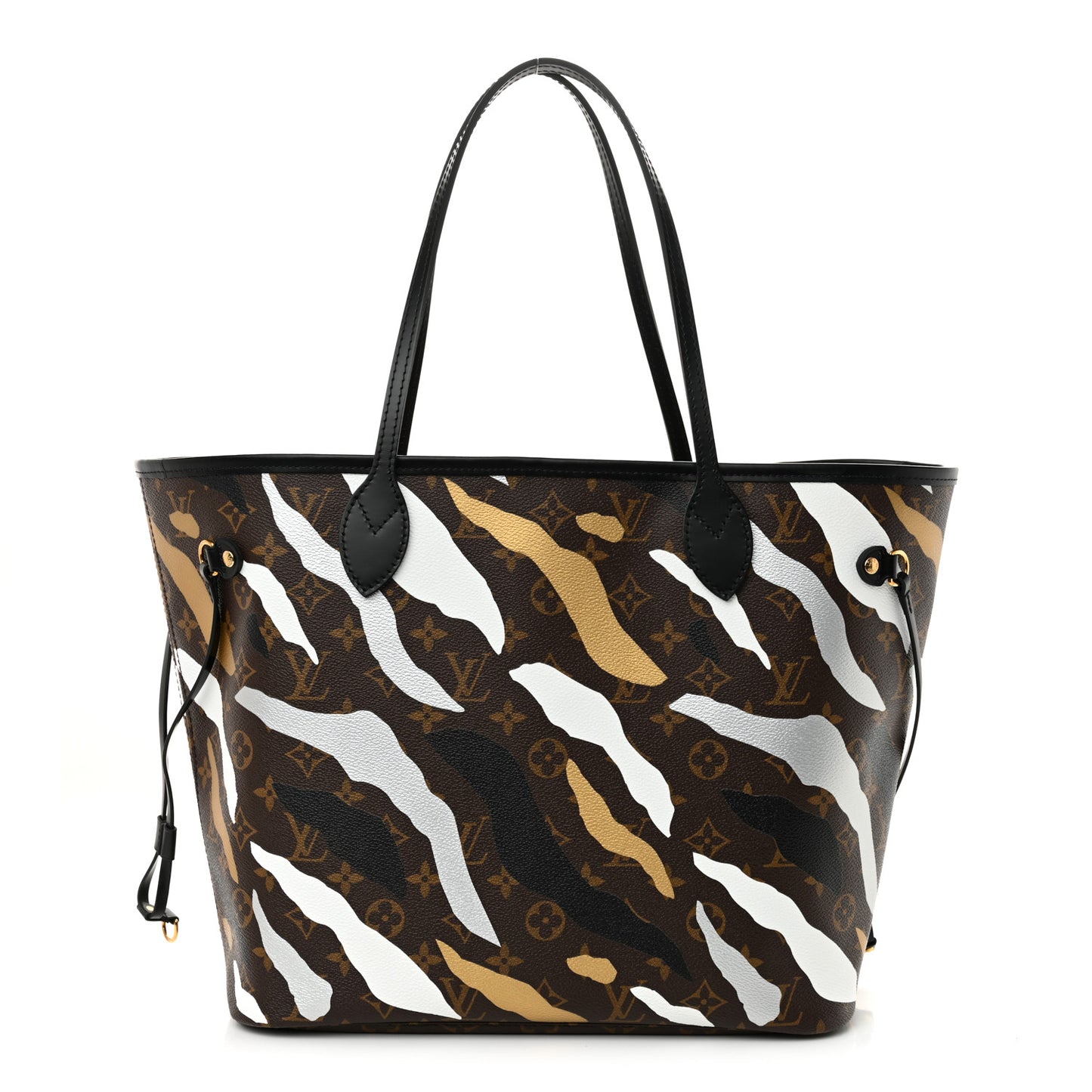 x LoL Monogram Neverfull MM Gold Silver