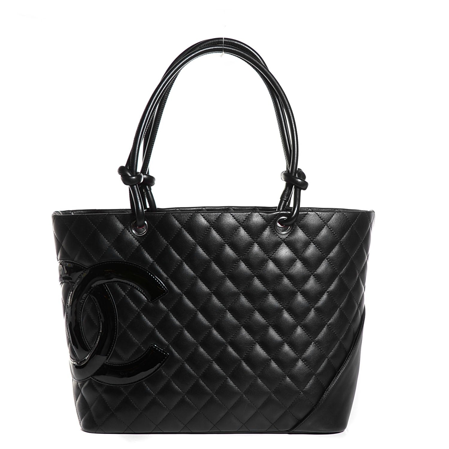 Chanel Calfskin Quilted Large Cambon Tote Black 1 of 8
