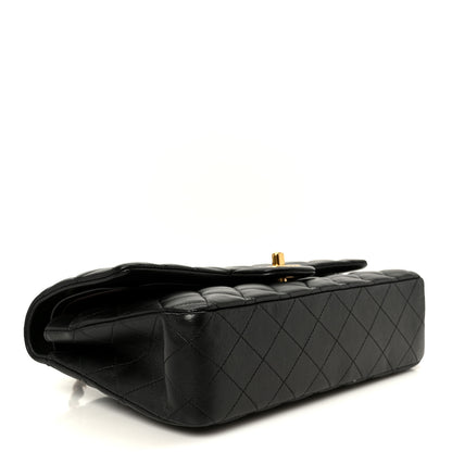 Chanel Lambskin Quilted Medium Double Flap Black 4 of 11