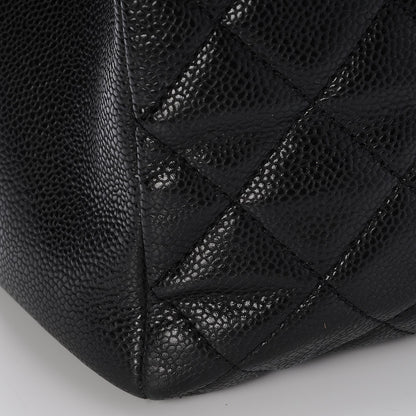 Chanel Caviar Quilted XL Grand Shopping Tote GST Black 8 of 12