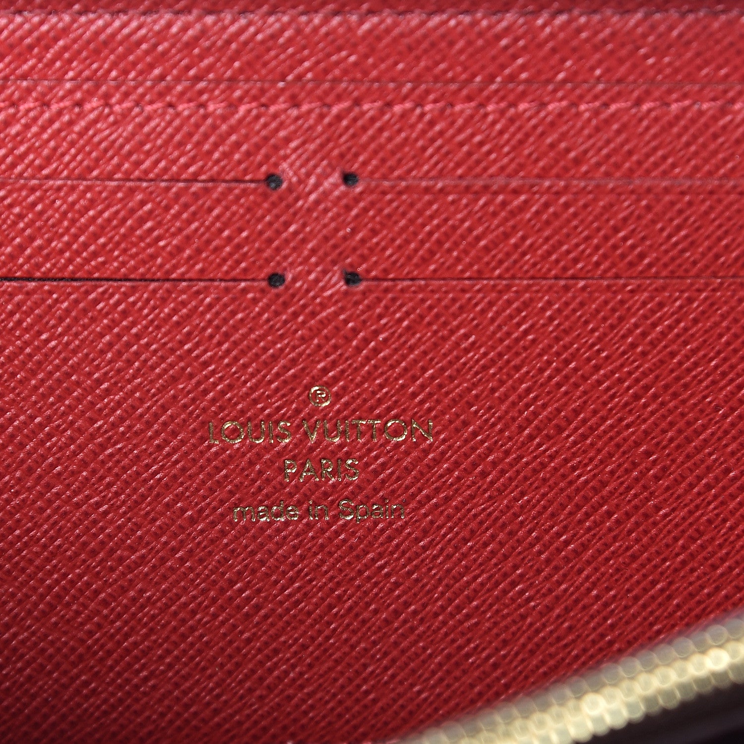 Louis Vuitton Damier Ebene Clemence Wallet 5 of 5