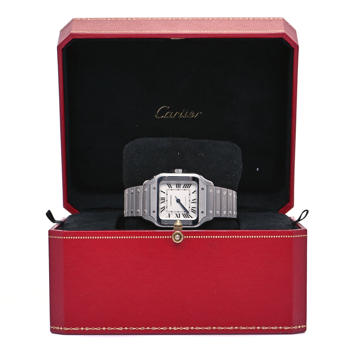 Cartier Stainless Steel 35mm Santos de Cartier Automatic Watch 6 of 6