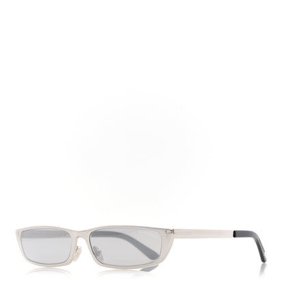Tom Ford Square Everett Sunglasses TF1059 Silver 1 of 8