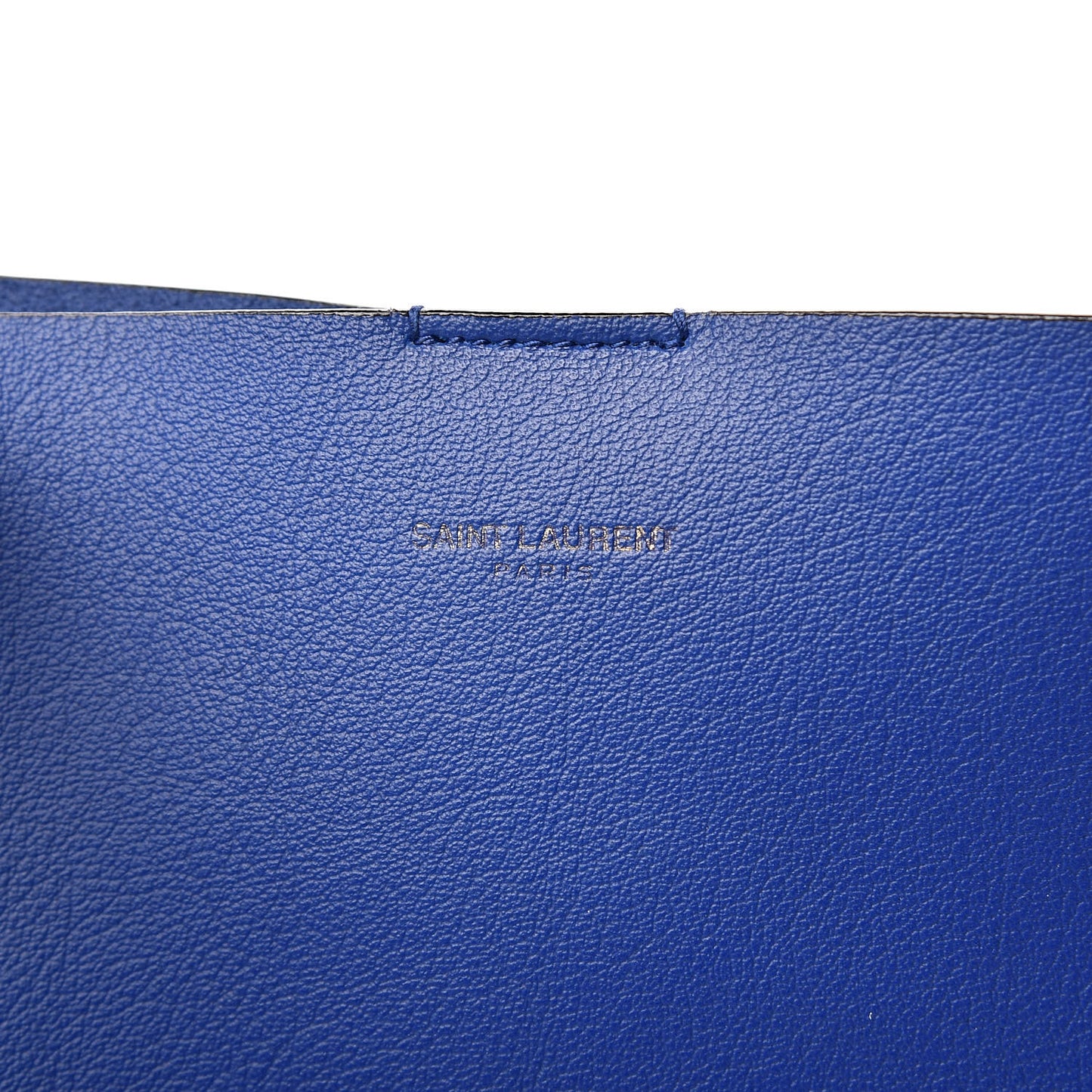 Calfskin Large Shopping Tote Ultramarine