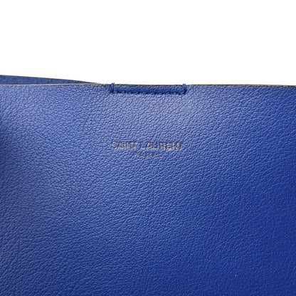 Saint Laurent Calfskin Large Shopping Tote Ultramarine 7 of 11
