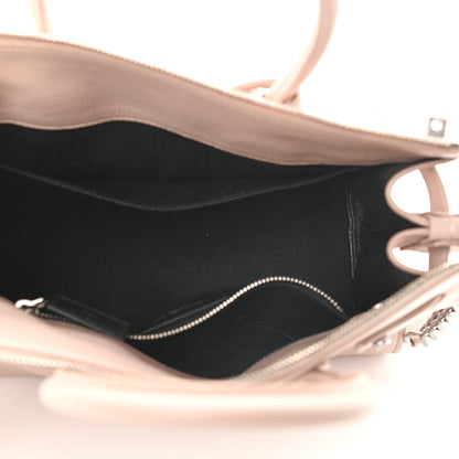 Saint Laurent Grained Calfskin Baby Supple Sac De Jour Marble Pink 5 of 13
