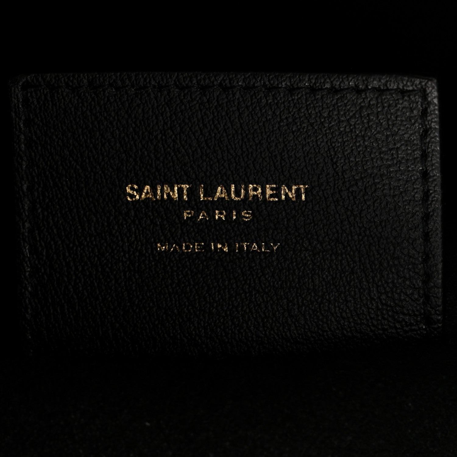 Saint Laurent Calfskin North-South Shopping Tote Black 7 of 12