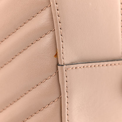 Gucci Calfskin Matelasse GG Marmont Backpack Porcelain Rose 14 of 17