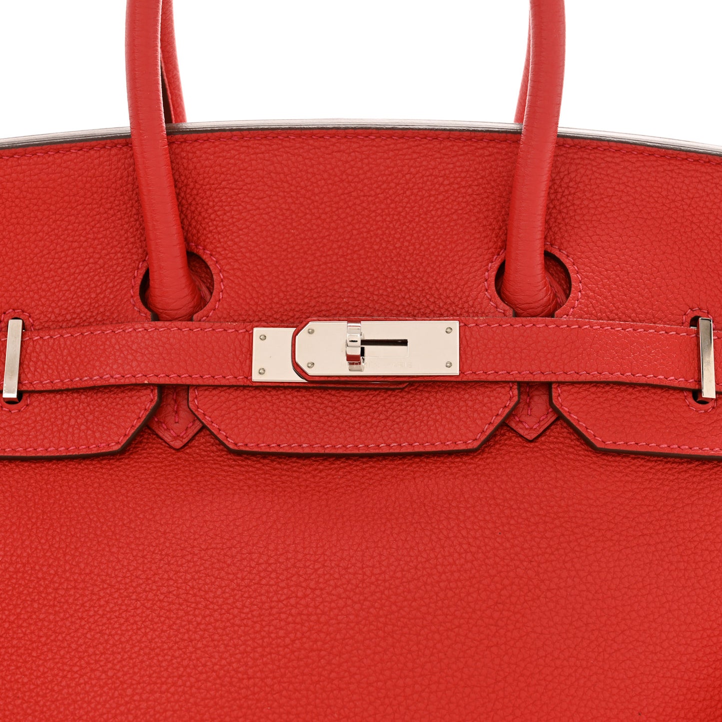 Togo Birkin 35 Rouge Casaque