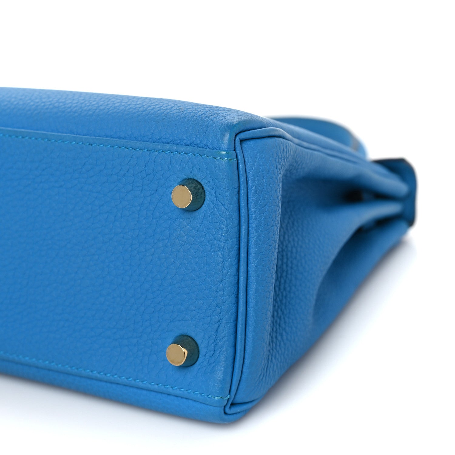 Hermes Togo Kelly Retourne 25 Bleu Zanzibar 9 of 9