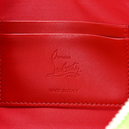 Christian Louboutin Calfskin Loubila Loubinthesky Chain Clutch Neon Green 6 of 10