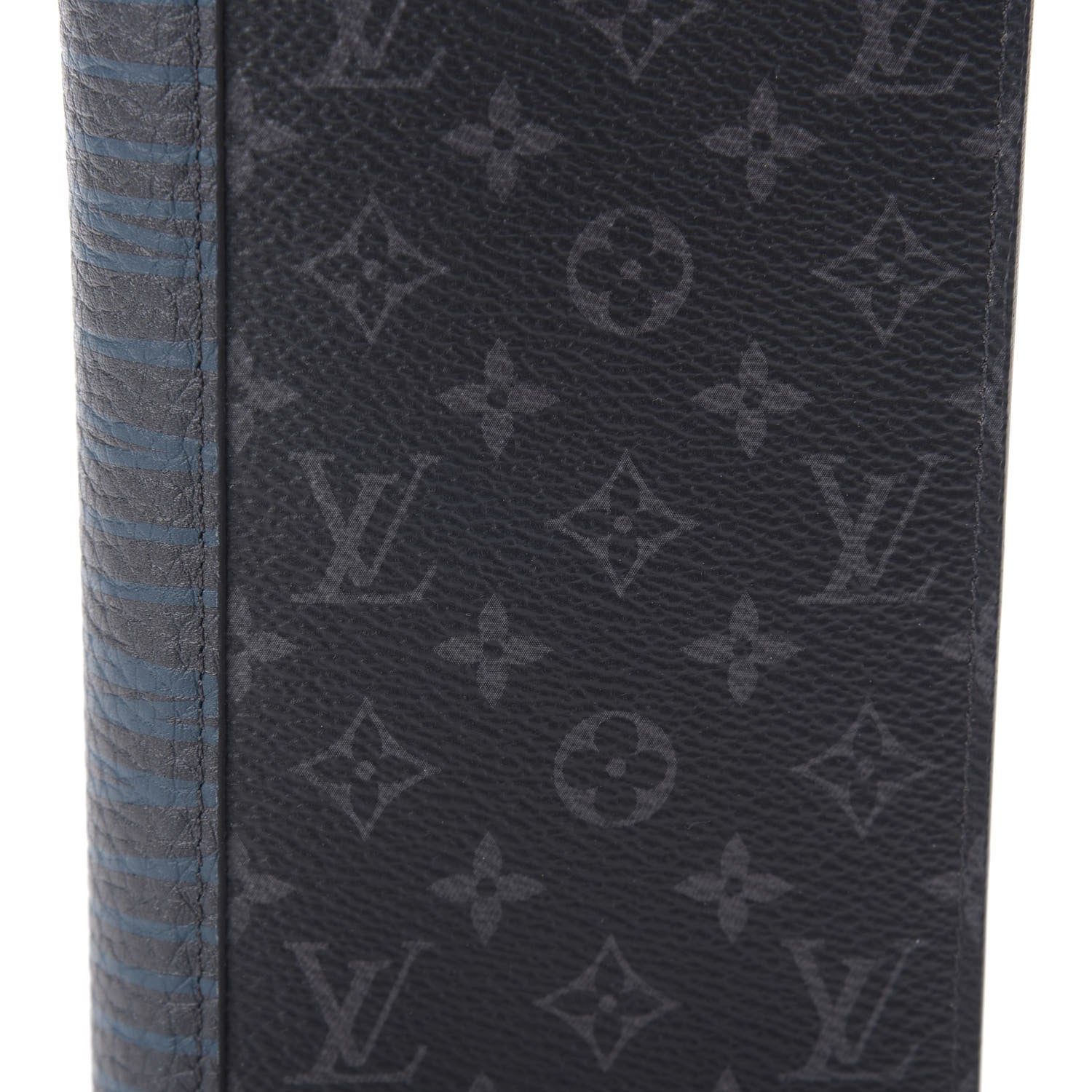 Louis Vuitton Monogram Eclipse Patchwork Brazza Wallet 9 of 9