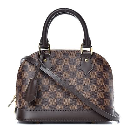Louis Vuitton Damier Ebene Alma BB 1 of 9
