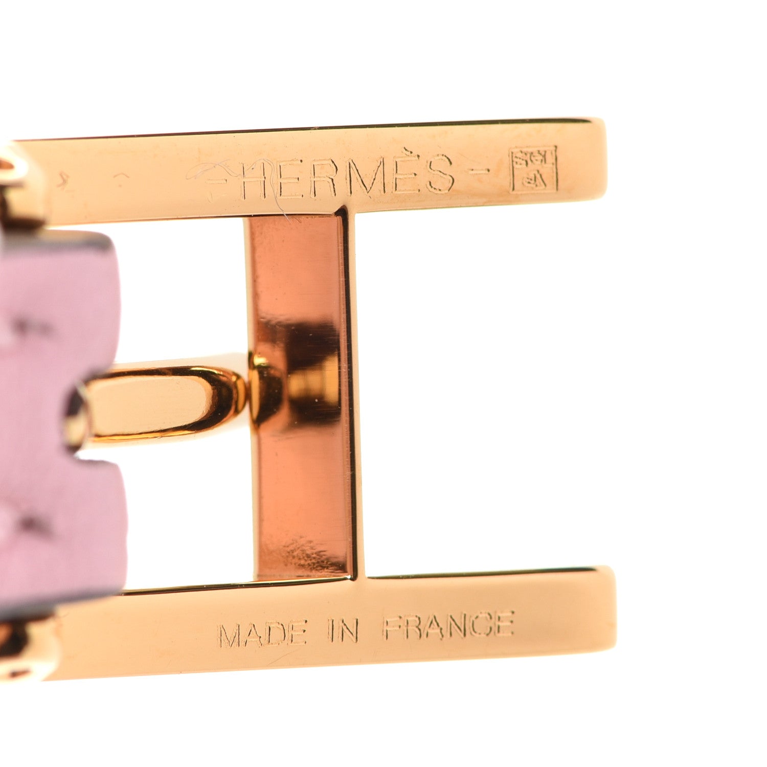 Hermes Swift Hapi 3 MM Triple Tour Wrap Bracelet T3 Rose Sakura 7 of 8