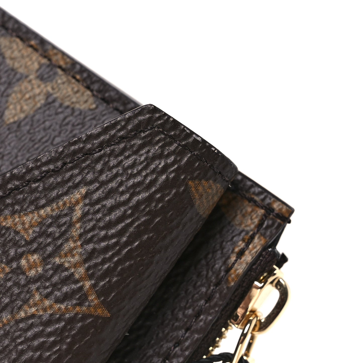 Monogram Recto Verso Card Holder Black