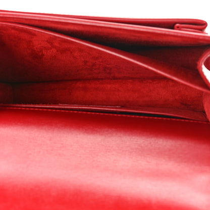 Saint Laurent Calfskin Medium Monogram Sunset Rouge Eros 5 of 9