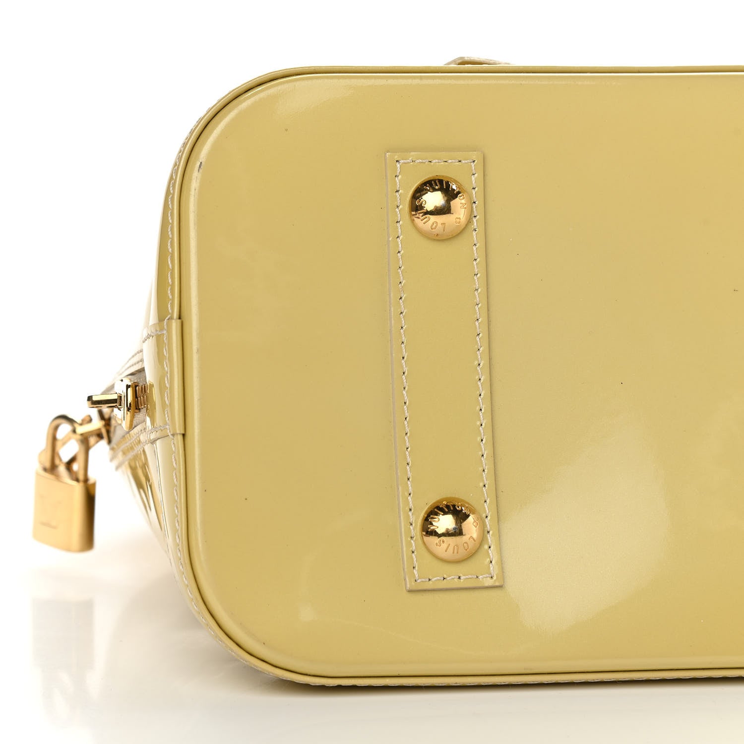 Louis Vuitton Vernis Alma PM Citrine 8 of 12