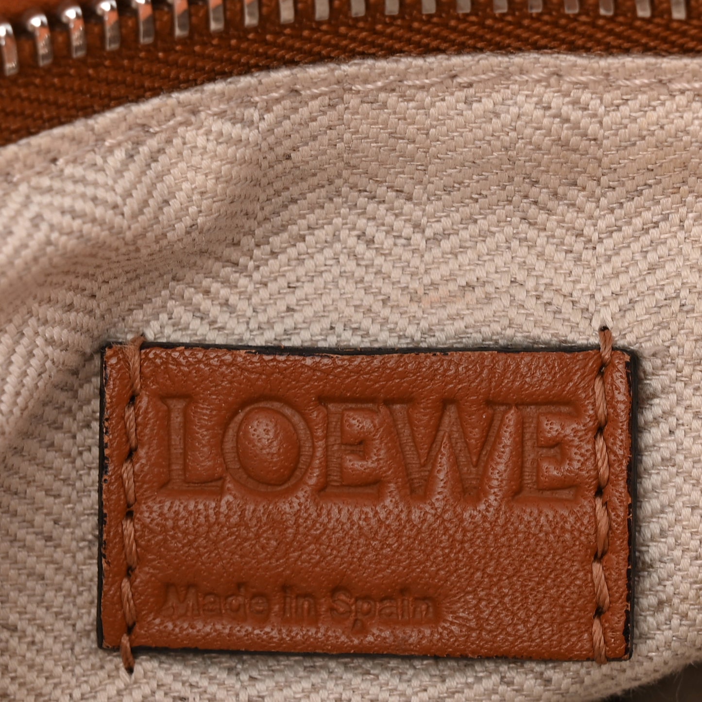 Calfskin Medium Puzzle Bag Tan