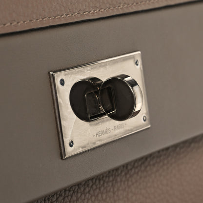 Hermes Taurillon Maurice Swift 24/24 29 Beige De Weimar 11 of 13