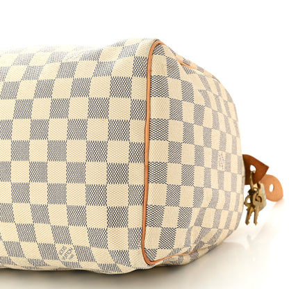 Louis Vuitton Damier Azur Speedy 30 10 of 11
