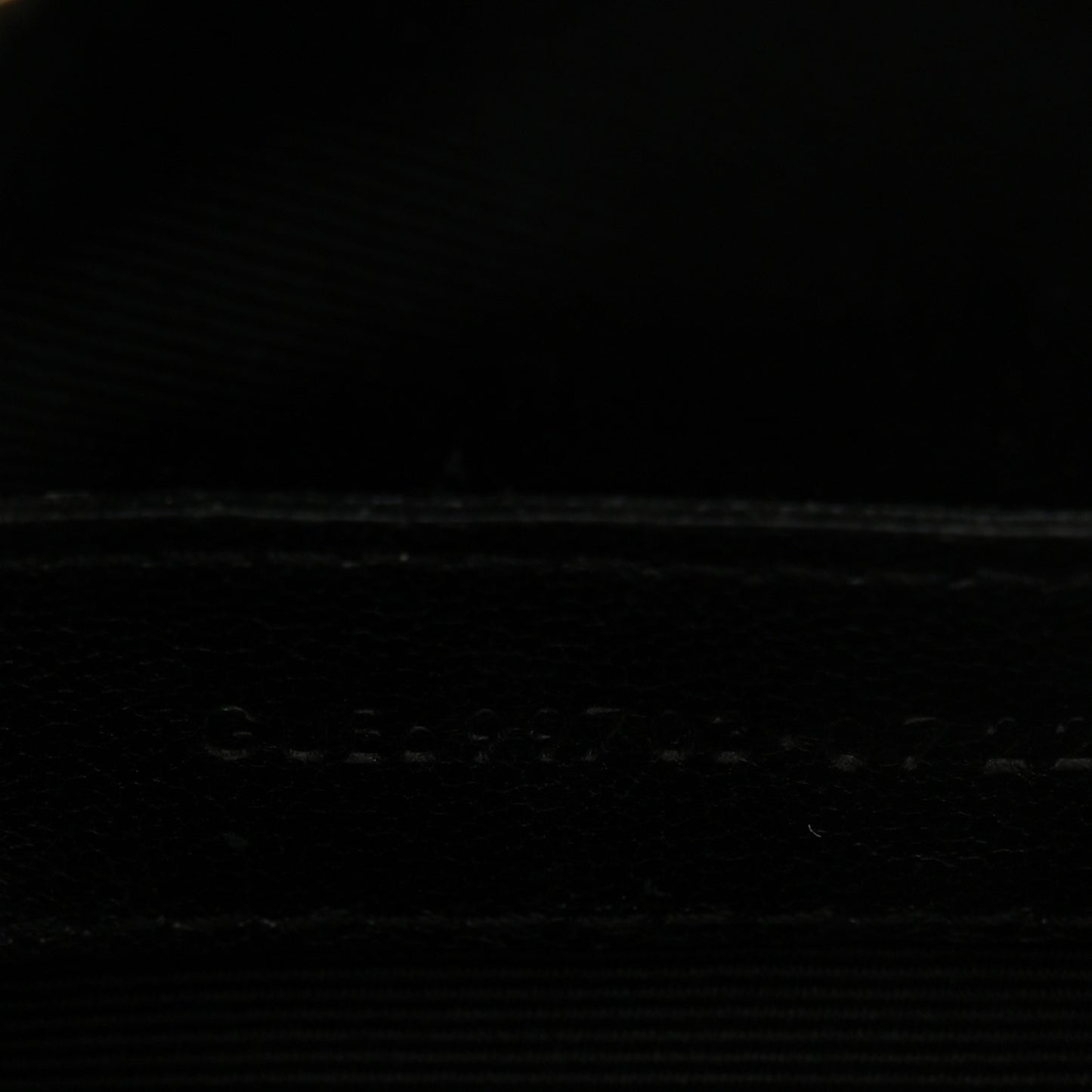 Lambskin Monogram Mini Sade Tube Bag Black