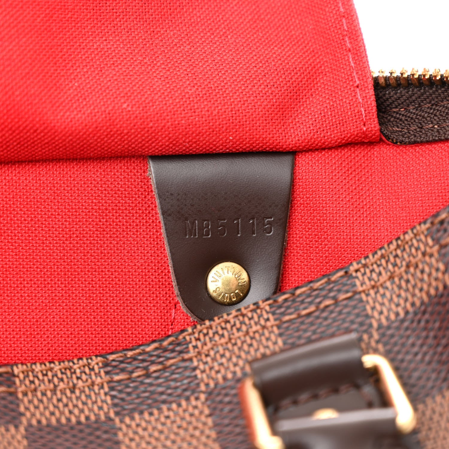 Louis Vuitton Damier Ebene Speedy Bandouliere 30 7 of 11