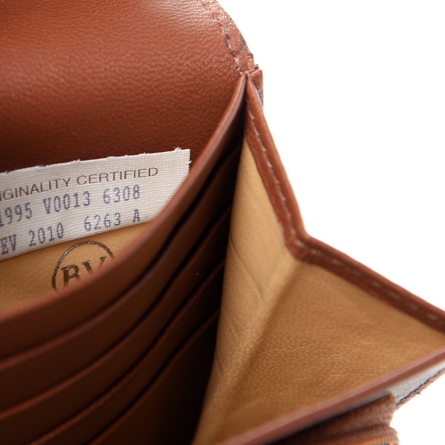 Nappa Intrecciato Continental Flap Wallet Tea