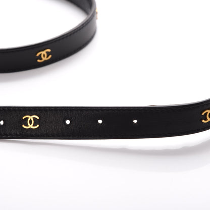 Chanel Lambksin Chain CC Belt 85 34 Black 7 of 12