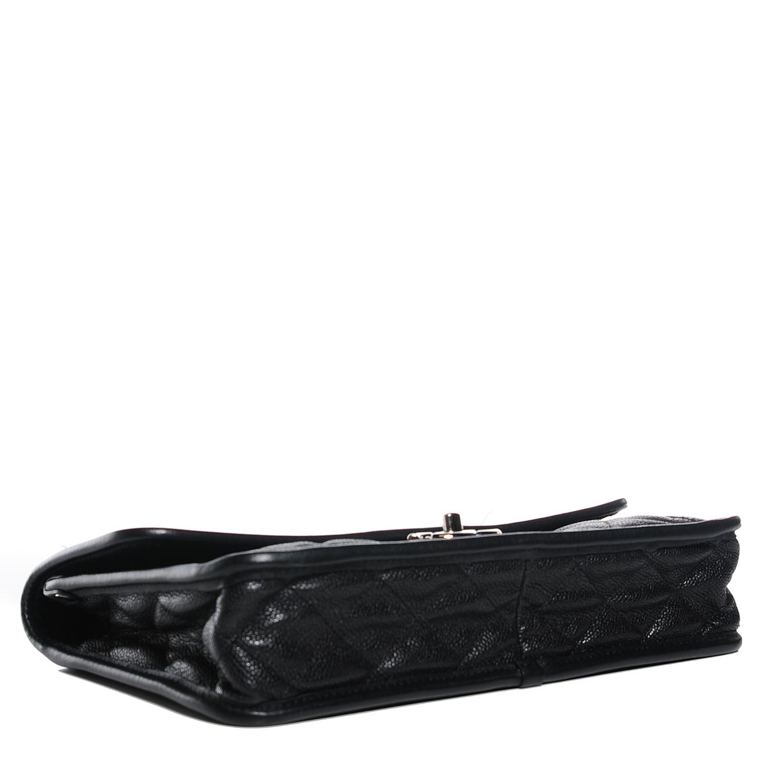 Chanel Caviar Quilted French Riviera Medium Flap Black 4 of 9