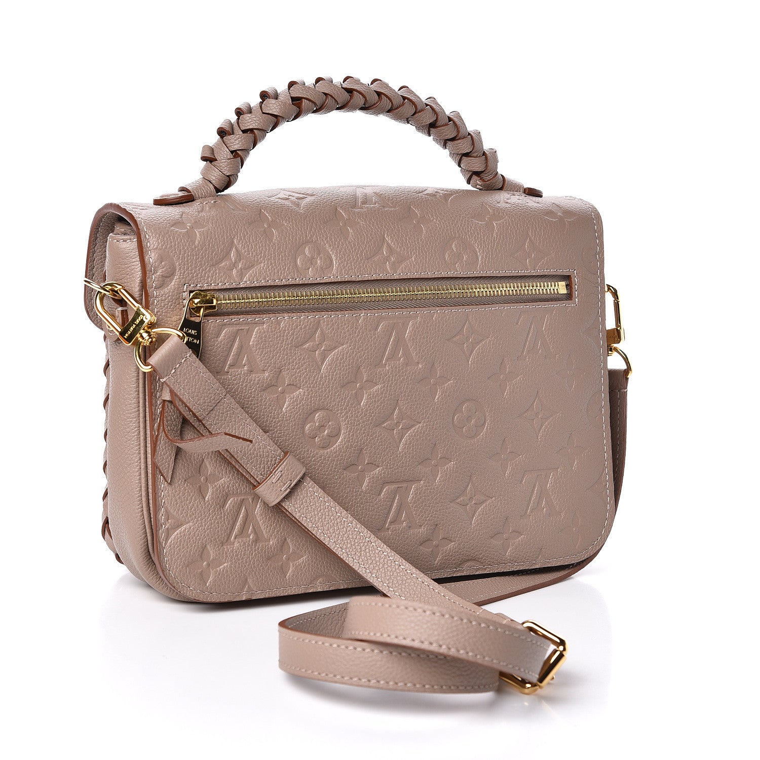 Louis Vuitton Empreinte Braided Pochette Metis Vison 3 of 10