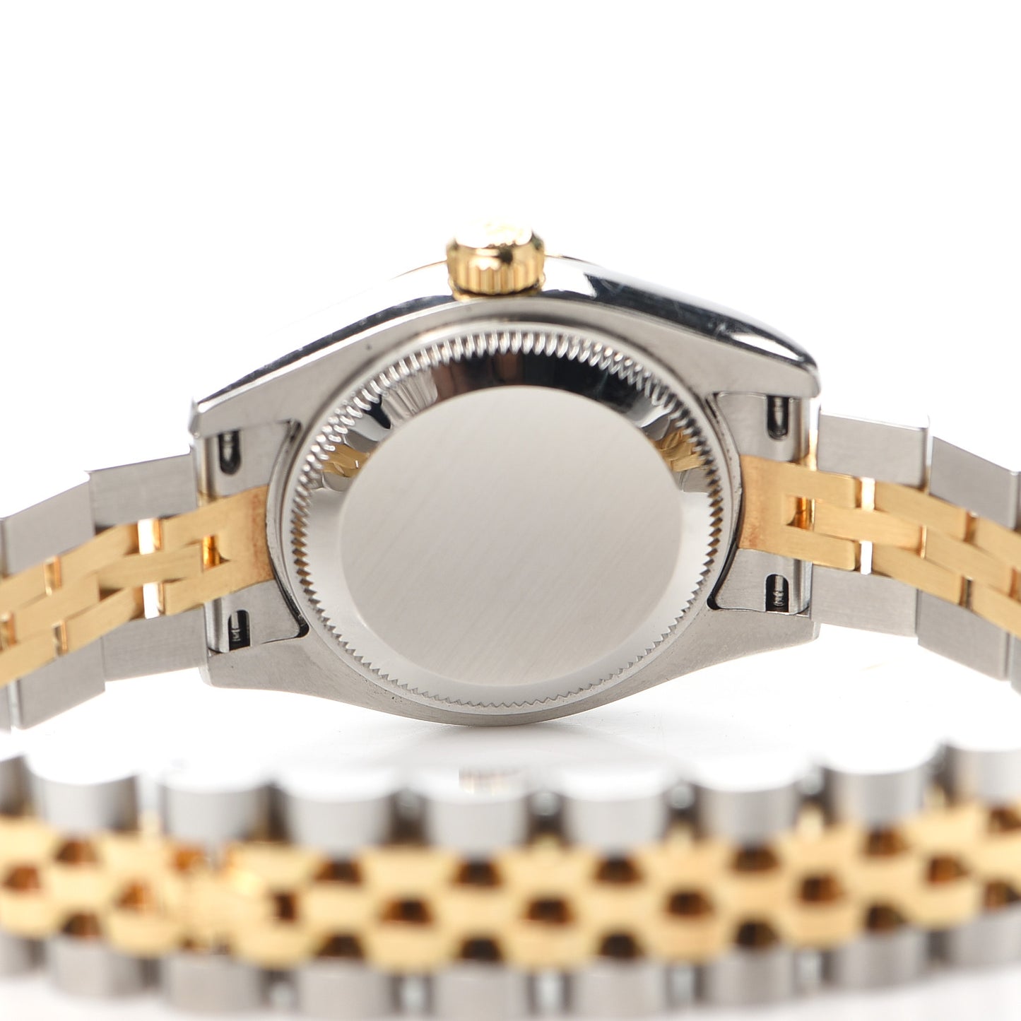Stainless Steel 18K Yellow Gold 26mm Oyster Perpetual Datejust Watch Champagne 179173